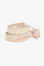 Christian Dior Pink Oblique Cotton Rose des Vents Bracelet Set