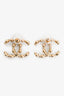 Pre-Loved Chanel™ Pearl/Rhinestone CC Stud Earrings