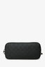 Louis Vuitton Black Monogram Empreinte Leather Neverfull MM With Pouch