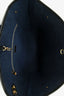 Louis Vuitton Black Monogram Empreinte Leather Neverfull MM With Pouch