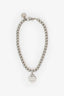 Tiffany & Co. Sterling Silver Beaded Heart Tag Bracelet