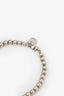 Tiffany & Co. Sterling Silver Beaded Heart Tag Bracelet