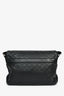 Gucci Black Leather GG Web Detail 'Guccissima' Messenger Bag