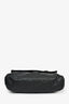 Gucci Black Leather GG Web Detail 'Guccissima' Messenger Bag