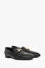 Hermès Black Leather 'Paris' Loafers Size 36