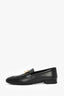 Hermès Black Leather 'Paris' Loafers Size 36