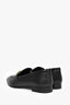 Hermès Black Leather 'Paris' Loafers Size 36