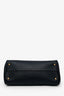 Dolce & Gabbana Black Leather Medium My Sicily Top Handle Bag With Strap