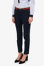 Gucci Navy/Web Twill Jodhpurs Size XS