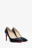 Christian Louboutin Black Patent Pigalle 85 Heels Size 39.5
