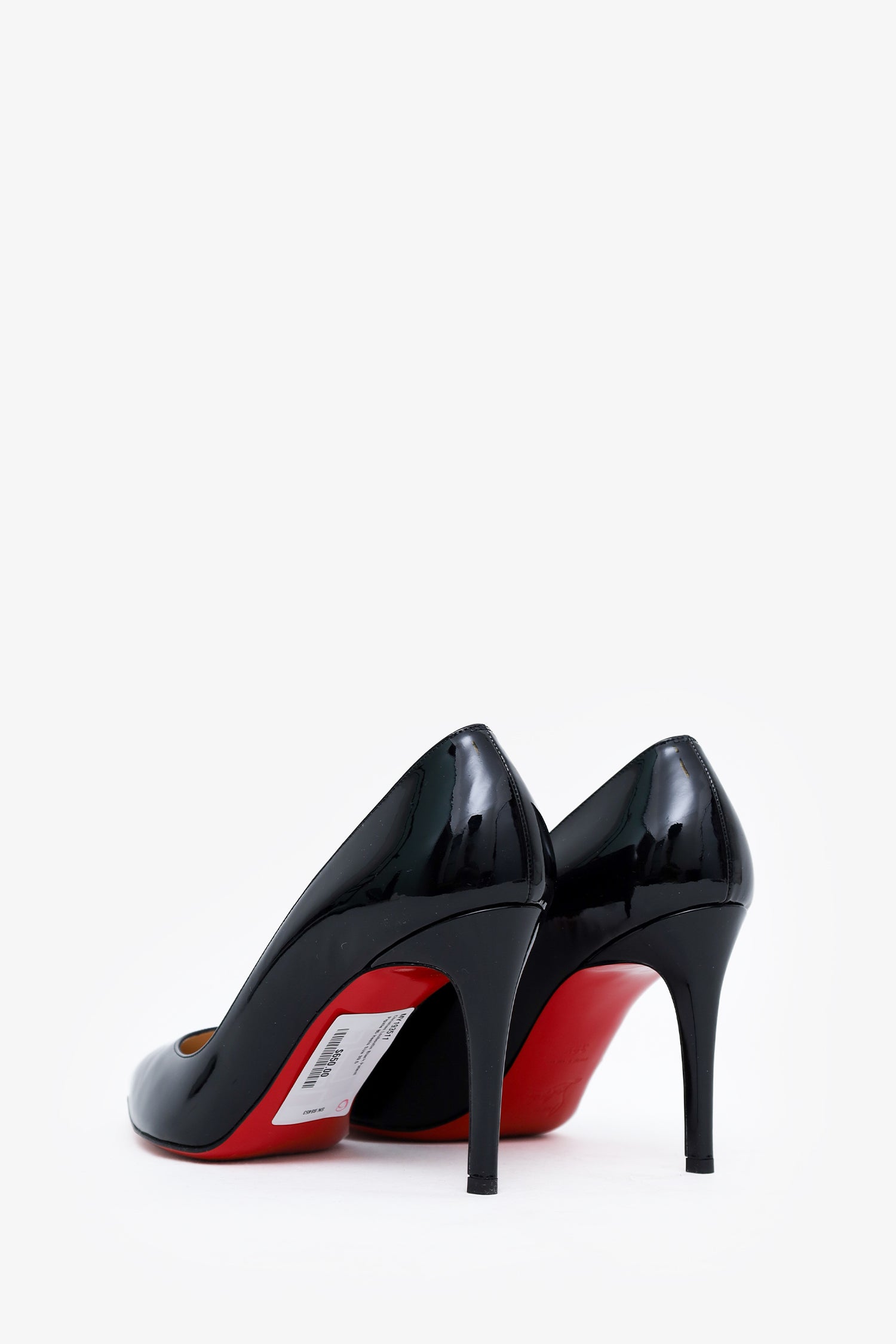 Christian Louboutin Black Patent Pigalle 85 Heels Size 39.5 – Mine
