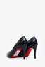 Christian Louboutin Black Patent Pigalle 85 Heels Size 39.5