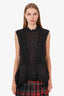 Isabel Marant Black Sleeveless Top Size 34