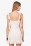 Reformation White Linen Nia Mini Dress Size S