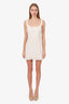 Reformation White Linen Nia Mini Dress Size S