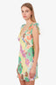 With Jéan Multicolour Floral Print Lani Mini Dress With Slip Size XXS