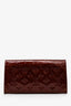 Louis Vuitton Burgundy Monogram Vernis Rossmore MM Shoulder Bag