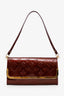 Louis Vuitton Burgundy Monogram Vernis Rossmore MM Shoulder Bag