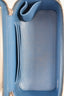 Pre-loved Chanel™ Blue Denim Quilted Camellia Case Chain Bag