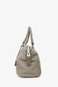 Prada Grey Leather Vitello Danio Top Handle