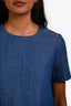 Co Blue Denim 'Aline' Short Sleeve Top Size XS
