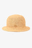 Gucci Raffia GG Logo Bucket Hat Size M