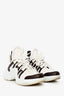 Louis Vuitton White/Brown Monogram Archlight Sneakers Size 36.5