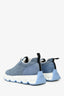 Hermès Blue Nylon/Suede Leather Impulse Sneakers Size 38