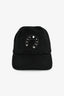 Hermès Black Cashmere Davis Lucky Baseball Cap Size 57