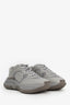 Gucci Grey Leather Interlocking G Sneakers Size 6.5 Mens