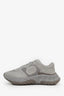 Gucci Grey Leather Interlocking G Sneakers Size 6.5 Mens