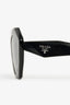 Prada Black 'Hexagon' Sunglasses