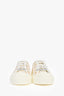 Christian Dior Cream/Gold Walk'n Dior Low-Top Sneakers Size 35.5