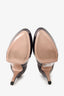 Gucci Purple Patent Platform Rounded Heels Size 36
