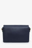 Christian Dior Navy Blue Grained Calfskin Medium Dio(r)evolution Flap Bag