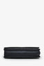 Pre-Loved Chanel™ 2015-16 Black Quilted Patent Leather Classic Wallet on Chain