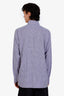 Tom Ford Purple Check Button Up Shirt Size XL Mens