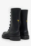 Christian Dior Black Rubber 'Diorcamp' Boots Size 36