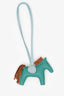 Hermès Green Leather Rodeo Charm