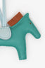 Hermès Green Leather Rodeo Charm