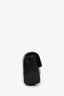 Gucci Black Leather GG Marmont Super Mini Crossbody Bag