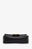 Gucci Black Leather GG Marmont Super Mini Crossbody Bag