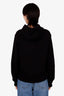 Burberry Black Cotton Logo Hoodie Size S