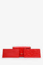 Louis Vuitton Burgundy Monogram Vernis 'Felicie' Pochette on Chain with Inserts