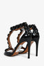 Alaïa Black Patent Pom Pom 'La Bombe 90' Heels Size 38.5