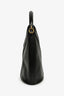 Saint Laurent Black Leather Y Bucket Top Handle Bag