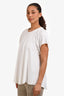 Ellery White Short Sleeve Top Size 8