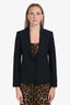 Theory Black Open Blazer Size 6