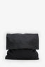 The Row Black Grained Leather Nan Shoulder Bag