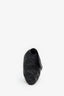 The Row Black Grained Leather Nan Shoulder Bag